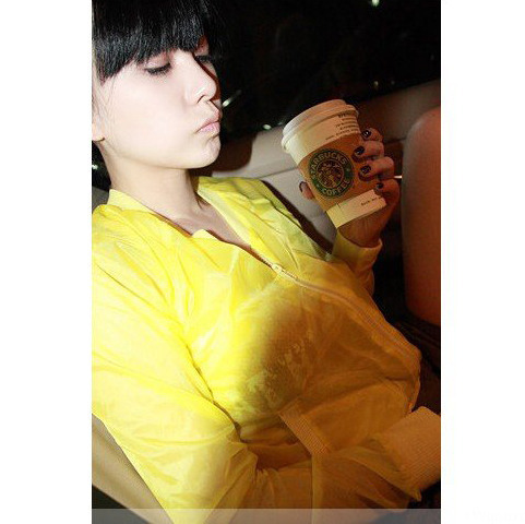 summer new Korean version of the thin section of the sunscreen film single zipper sun protection clothing bb375