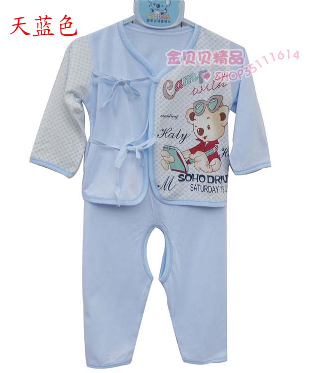 Summer newborn baby bandage set summer bamboo fibre baby air conditioning service