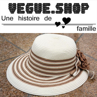 Summer scalloped large brim hat strawhat female sunbonnet straw braid sunscreen sun hat beach cap big hat along