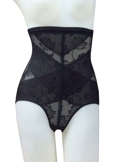 Summer thin high waist abdomen drawing butt-lifting slimming pants triangle body shaping pants plastic pants beauty care pants