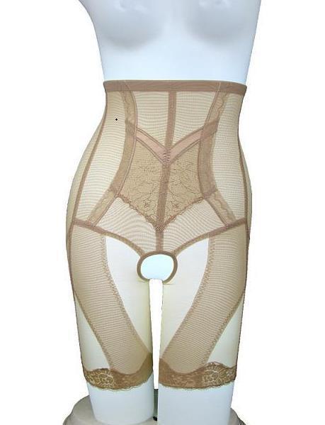 Summer ultra-thin cool breathable high waist knee-length pants body shaping pants body shaping pants beauty care pants