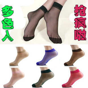 Summer ultra-thin sugar sock multicolour short stockings invisible socks  pile of socks ship socks Free Shipping