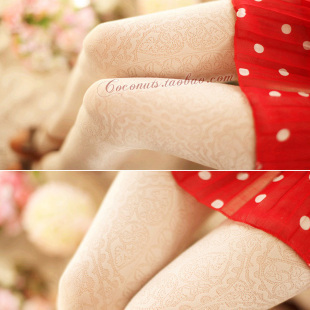 Summer ultra-thin vintage lace stockings pantyhose thin stockings