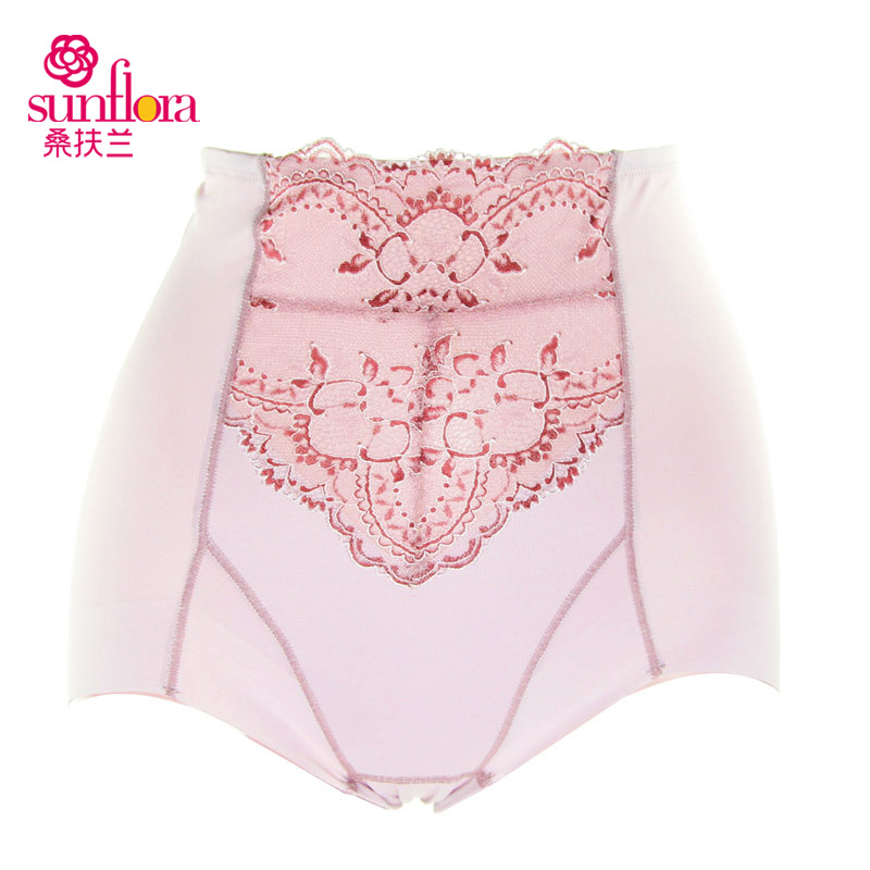 Sun flora women's high waist body shaping slim waist butt-lifting reduce fat pants panties bw121
