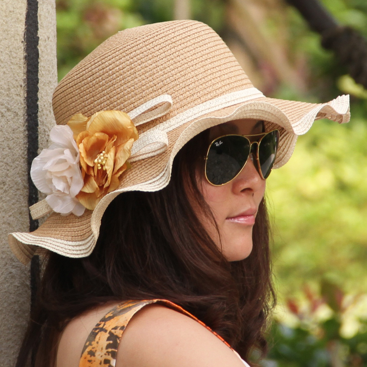Sunbonnet anti-uv women's sun-shading hat female summer strawhat female summer sun hat beach cap