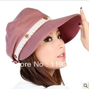 Sunscreen women's hat sun-shading hat millinery summer hat anti-uv sun hat