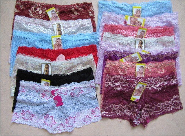 Super beautiful lace transparent sexy ladies underwear bud silk woman straight Angle pants panty wholesale