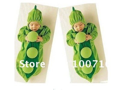 Super Cute Pea Shape Baby's Blanket Sleepers thin style