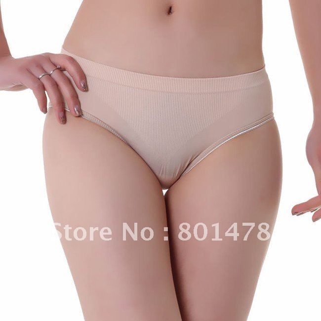 Super-elastic thin hips seamless underwear 050