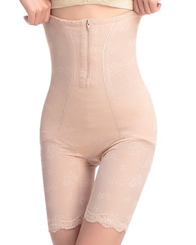 Super-elevation adjustable ultra-thin of waist and abdomen thin waist drawing butt-lifting body shaping panties