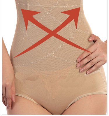 Super-elevation waist abdomen drawing pants body shaping butt-lifting pants waist support beauty care panties abdomen WU5193