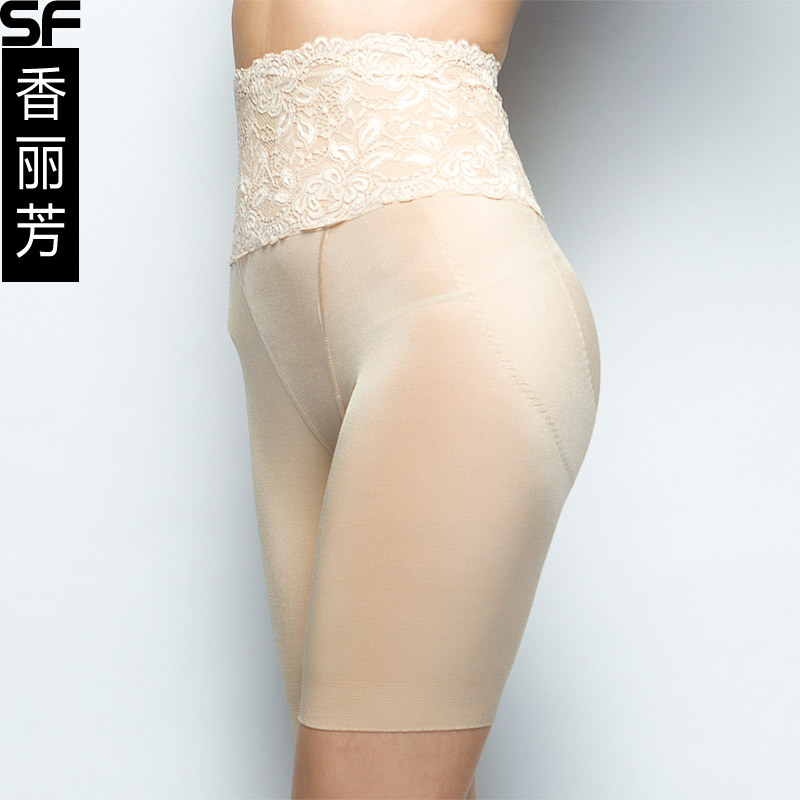 Super-elevation waist seamless abdomen drawing butt-lifting basic body shaping pants corset pants plus size available 2614