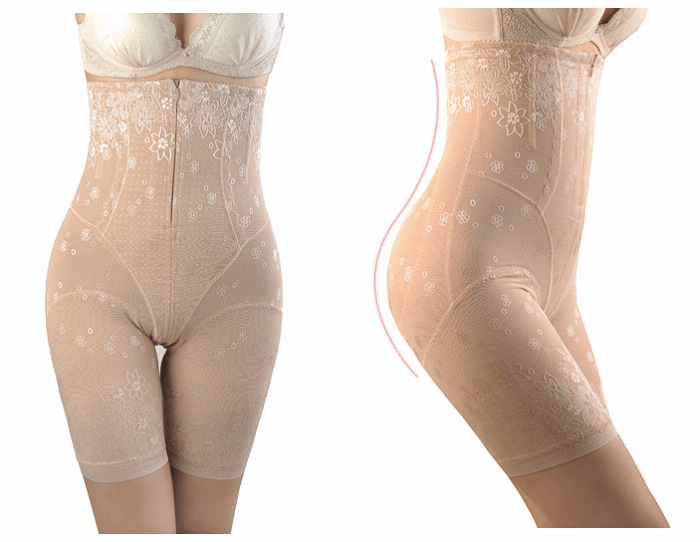 Super-elevation women's thin waist abdomen seamless drawing butt-lifting the leg care beauty body shaping pants corset pants
