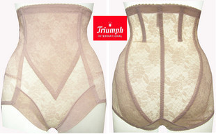 Super high waist abdomen drawing butt-lifting body shaping pants 2