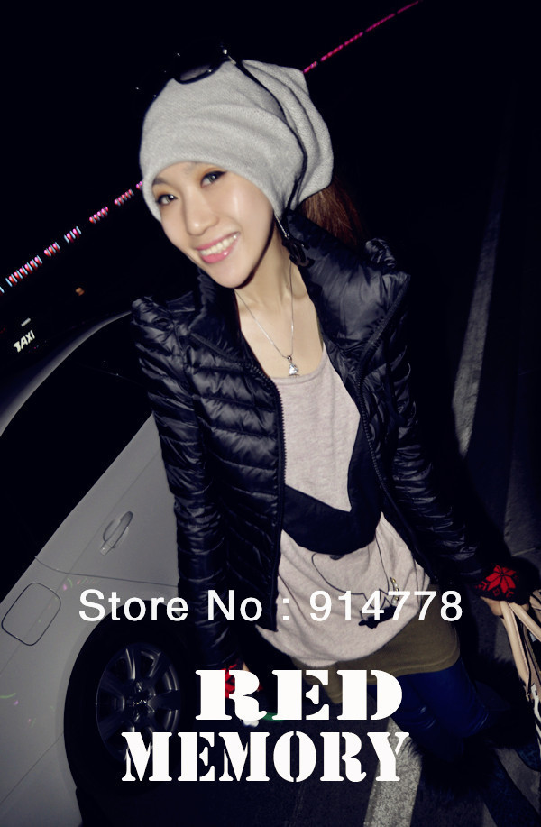 Super nice new autumn and winter 2012 was thin temperament shrug padded coat female M/L/XL only free size