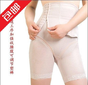 Super side buckle slim waist corset adjustable butt-lifting female body shaping pants