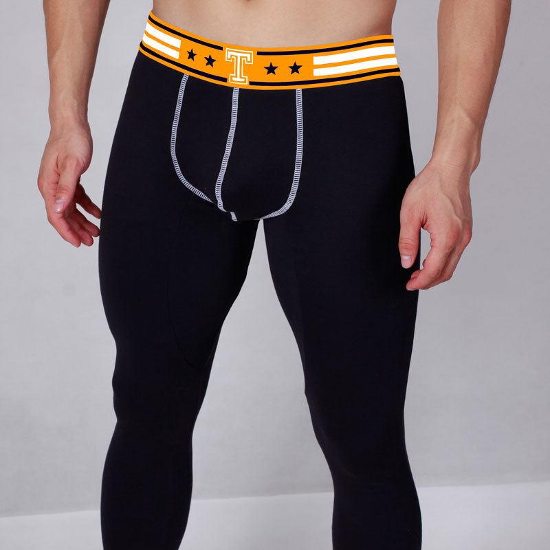 Superbody low-waist thickening male 100% cotton long johns tight autumn and winter legging men's underpants warm pants