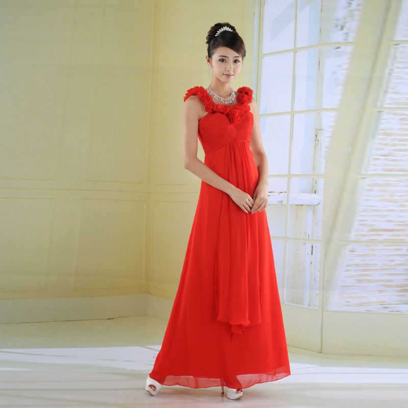 Superior Silk Comfortable Fashionable Design Suzhou formal bridesmaid wedding dress in high quality OEM FC154