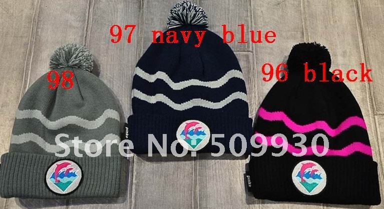 Supreme beanie Winter Knit Cap Obey Beanies Diaond pink dolphin Hot Sale 20pcs/lot Mixed Order Free Shipping