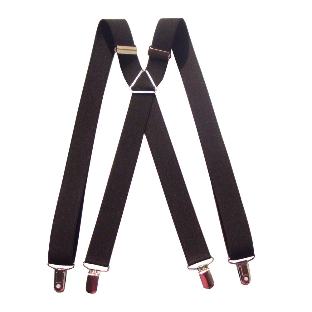 Suspenders male suspenders women's suspenders black suspenders 3cm black