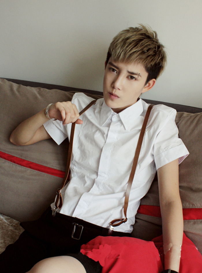 Suspenders the trend of casual unisex traditional general all-match teenage belt