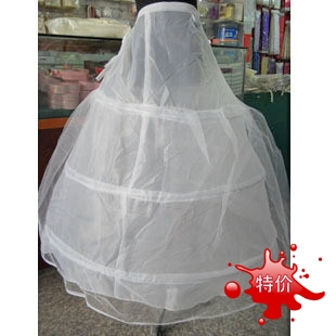 Suzhou wedding dress pannier formal dress slip tent skirt 3 ring gauze slip