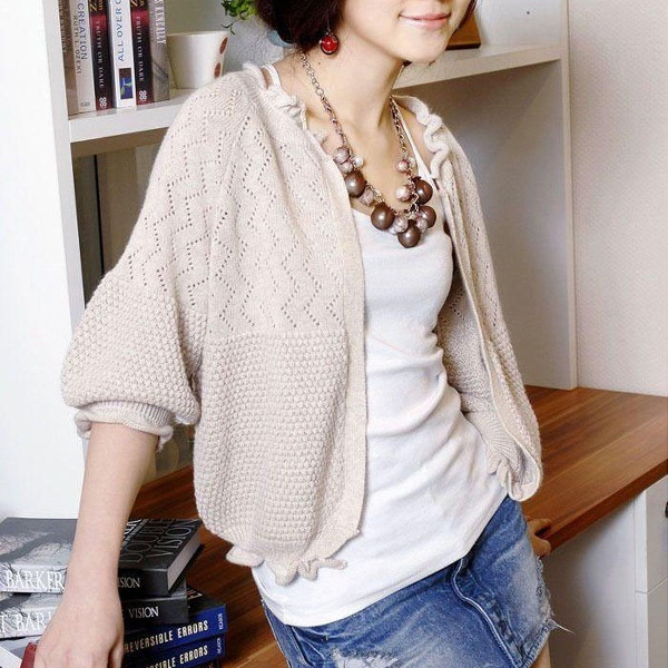 Sweater female cardigan thin outerwear slim Women long-sleeve cardigan outerwear