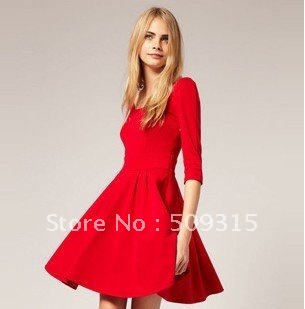 sweet dress,cute dress,pleated skirts,sexy clothes,flower dress,party one-piece,free shipping