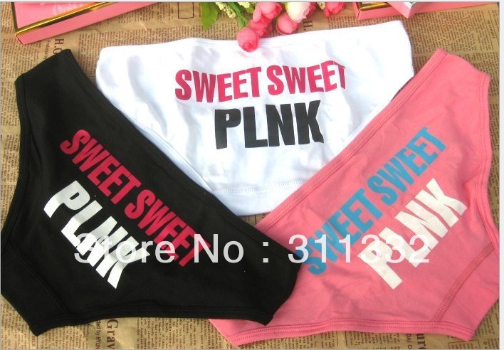 Sweet PLNK Lady Cotton underware low Waist Underware Bikini