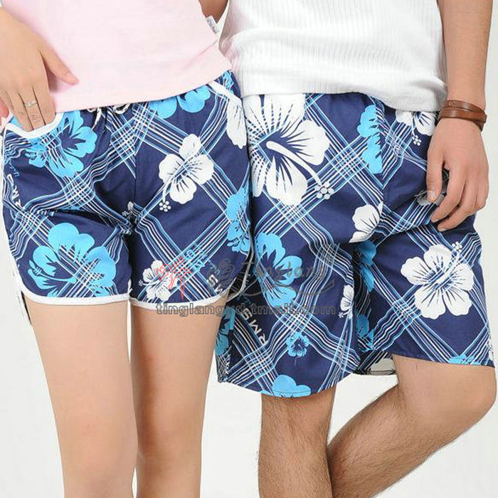Swimwear beach pants shorts lovers beach pants stk107
