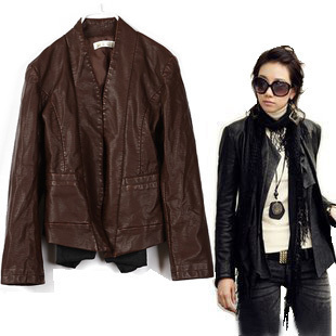 Sz water wash leather coat g813 winter paragraph panpiemras !