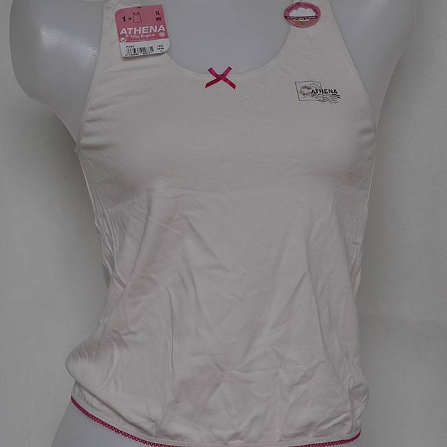 TANG 70 athena women's 100% cotton underwear basic vest