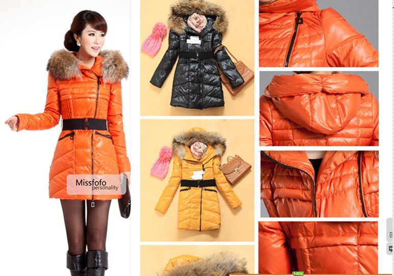 tb wholesale 2012 long women down jacket wool coat  simachev with belt simachev beads