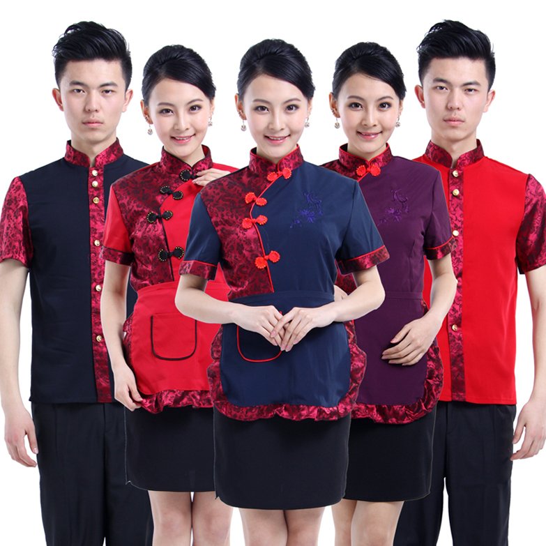 Td138 work wear summer work wear summer male female uniform