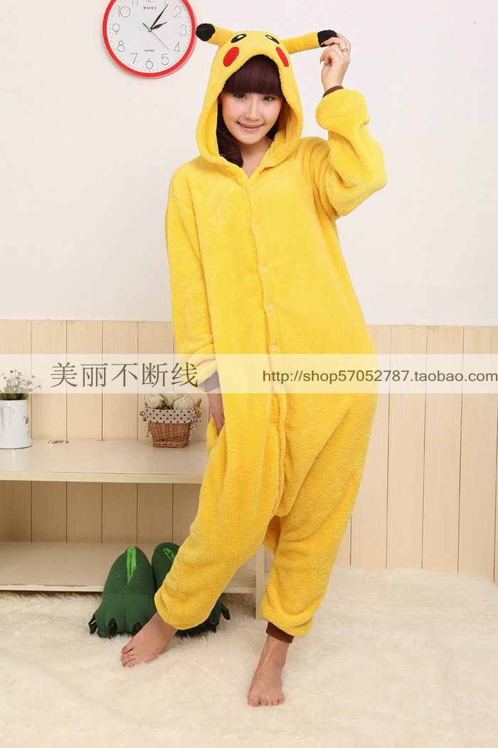 Thatmany lovers cartoon animal one piece sleepwear lounge