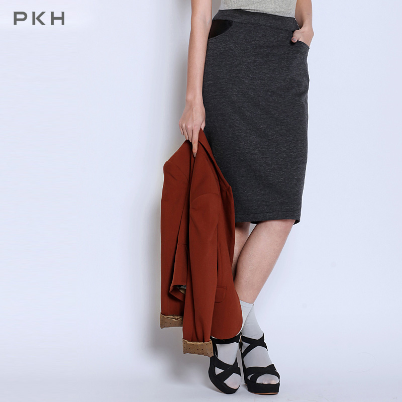The 2013 patchwork senior leather skirt skirts