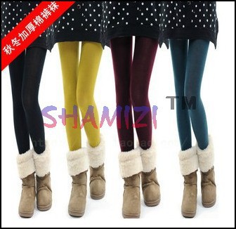 The 2088 comme fashion autumn and winter thicken primer socks colored pantyhose