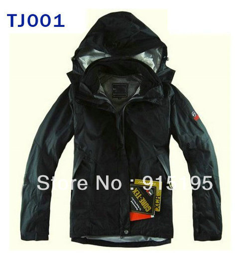 The best quality Women's two in one have hoody Jackets Gore Tex Camping Windproof Outerwear Coats TJ001 LADY S-XXL