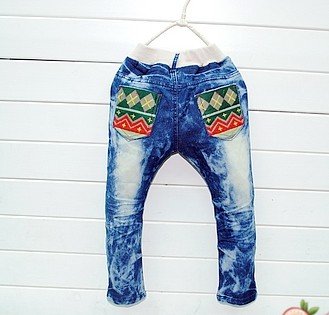 The boy spring 2011 of girls jeans/trousers/virgin pants,Medium children`s clothing 023