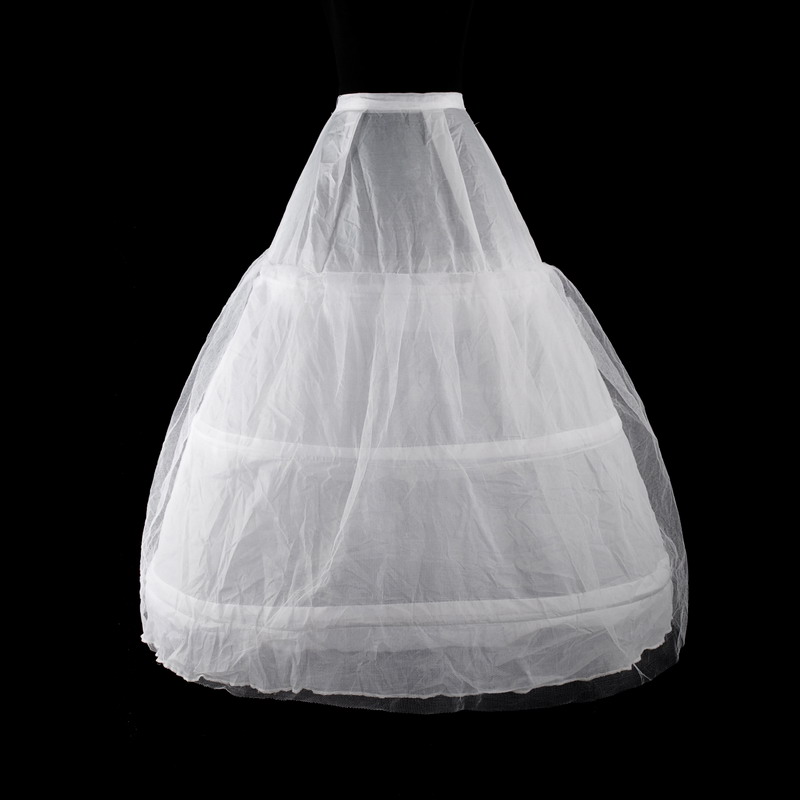 The bride accessories single tier tulle dress general panniers 32002