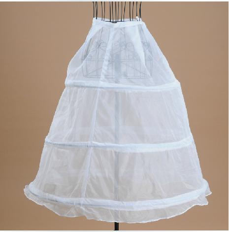 The bride dress wedding dress ring skirt puff skirt panniers slip