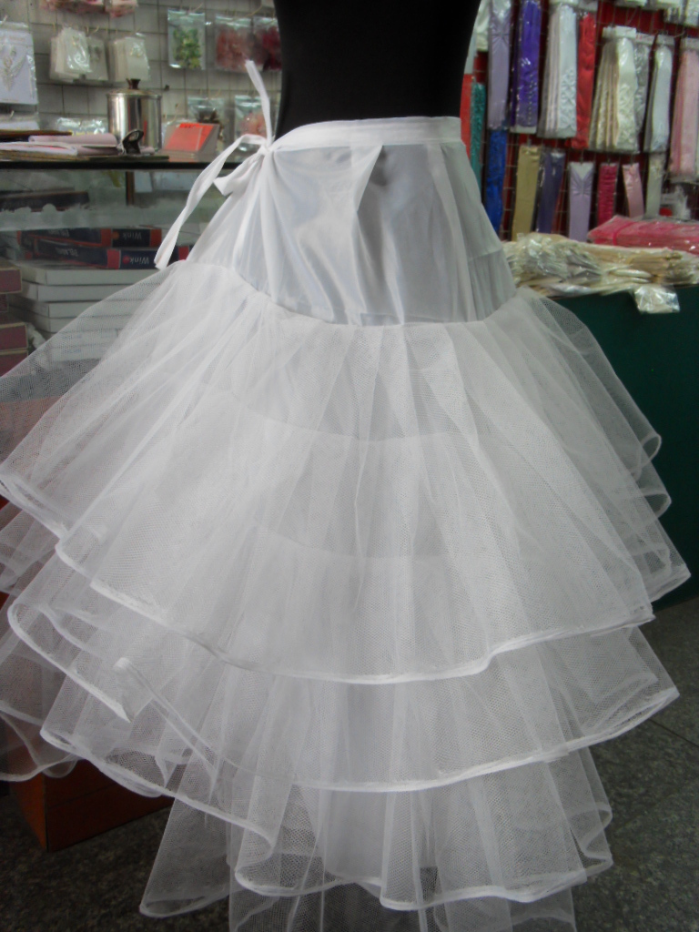 The bride dress wedding panniers a-108