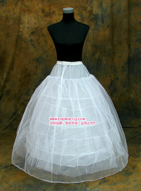 The bride wedding accessories skirt - 3 ring wire 2 hard network p001 - seamless export !
