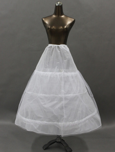 The bride wedding dress brace 3 tulle dress wedding accessories yarn puff skirt slip