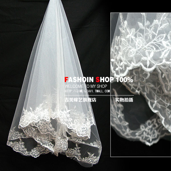 The bride wedding dress formal dress accessories set veil tsh010 pearl accessories 2012 marriage veil
