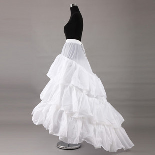 The bride wedding dress formal dress skirt pannier train pannier k008