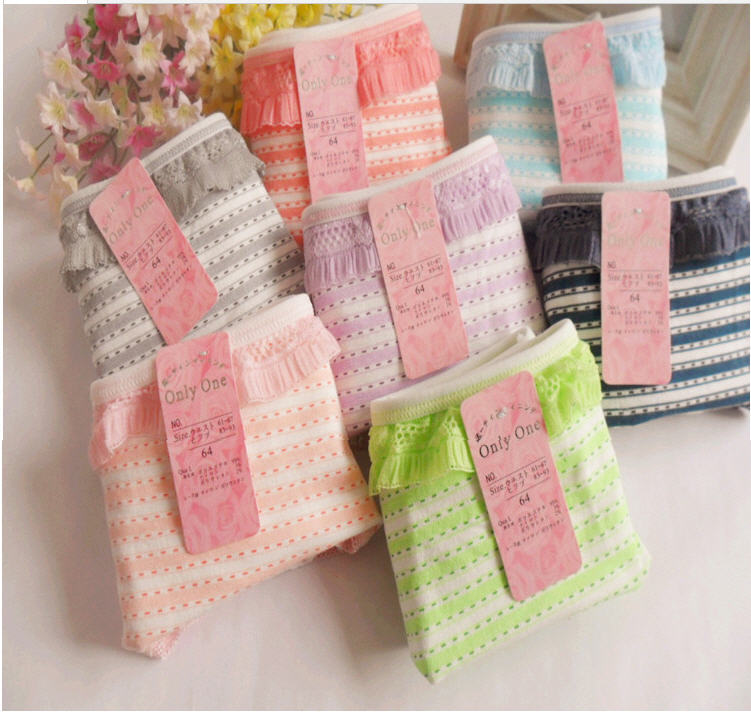 The cute dot Ms. underwear cotton cotton underwear breathable underwear