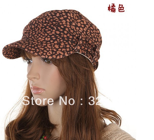 The fashion leisure leopard the cap