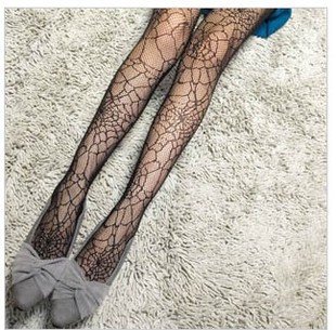 The hot selling leggings spider hollow out nets stockings pantyhose free shipping B0020