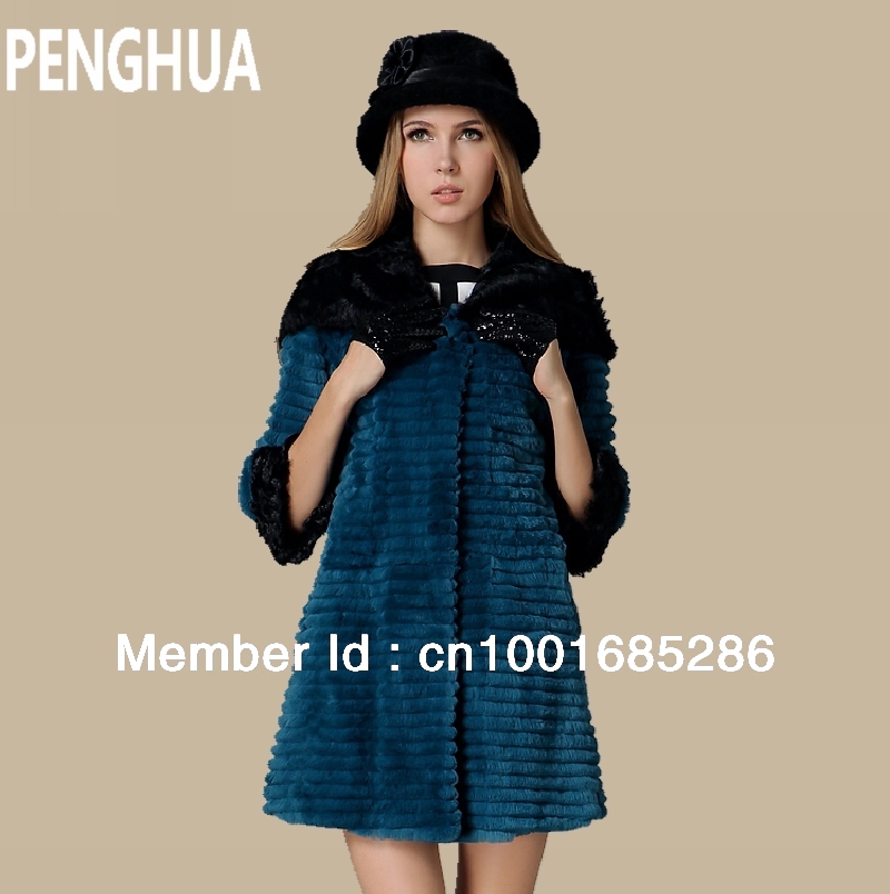 The latest high-quality lamb wool rabbit fur coat, fur coat